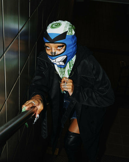 MONEY BOY SKI MASK (BLUE)
