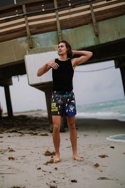 SPONGEBOB TOKYO BUBBLE SWIM SHORTS