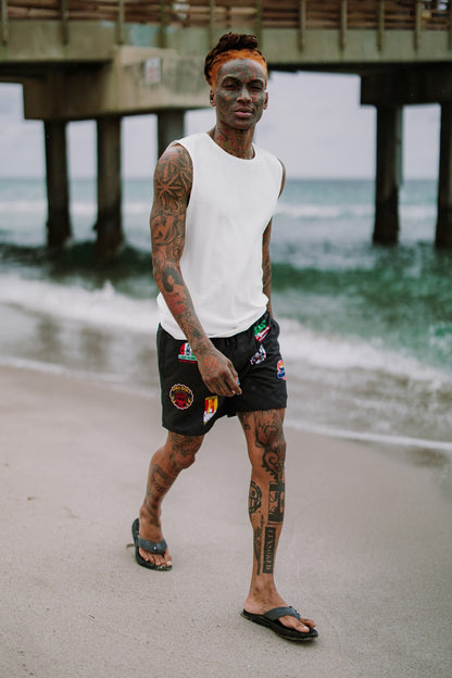 GLOBAL MOGUL BILLIONAIRE SWIM SHORTS
