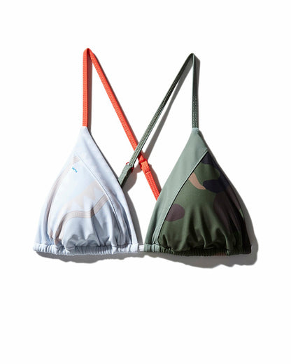SPLIT BITE CAMO BIKINI