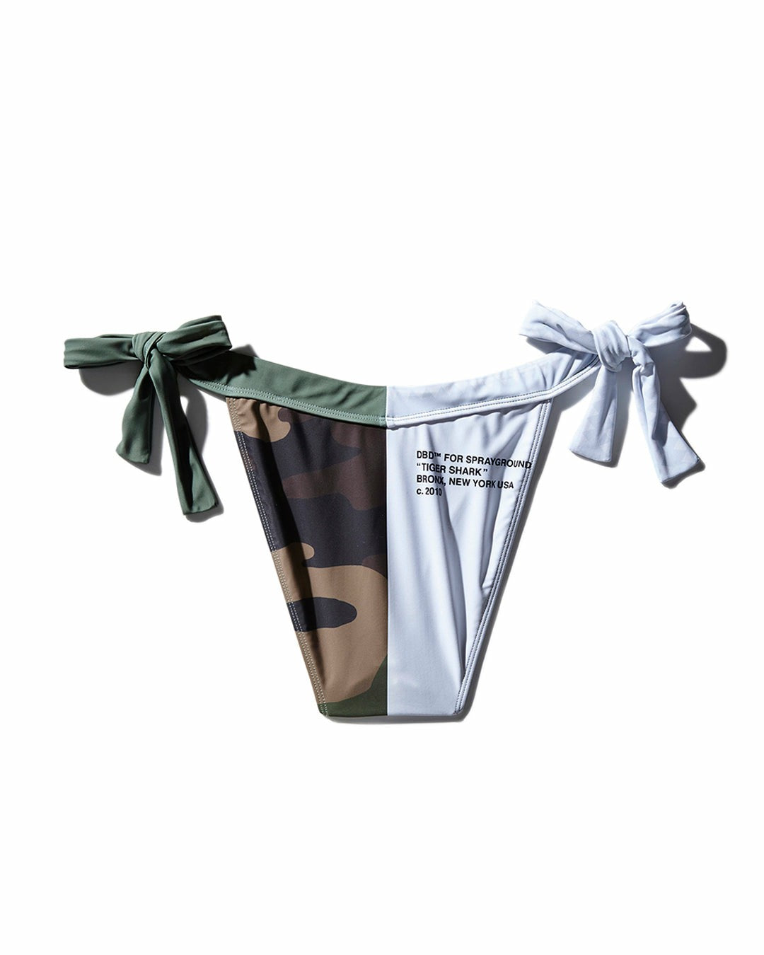 SPLIT BITE CAMO BIKINI