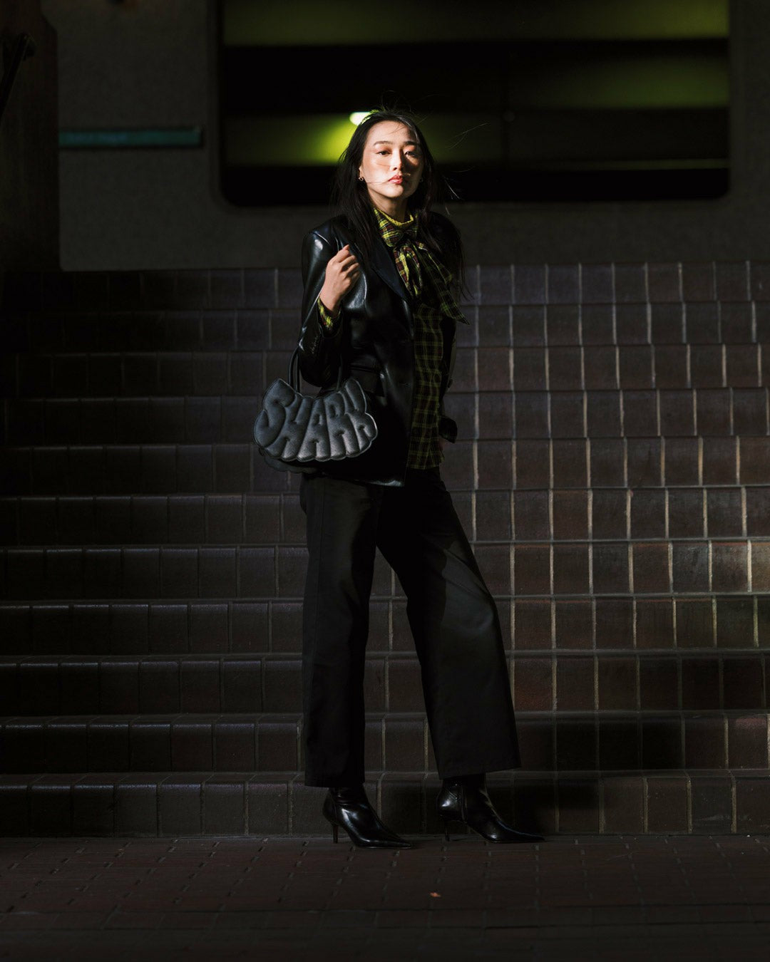 THE PHANTOM FADE SHARK HANDBAG