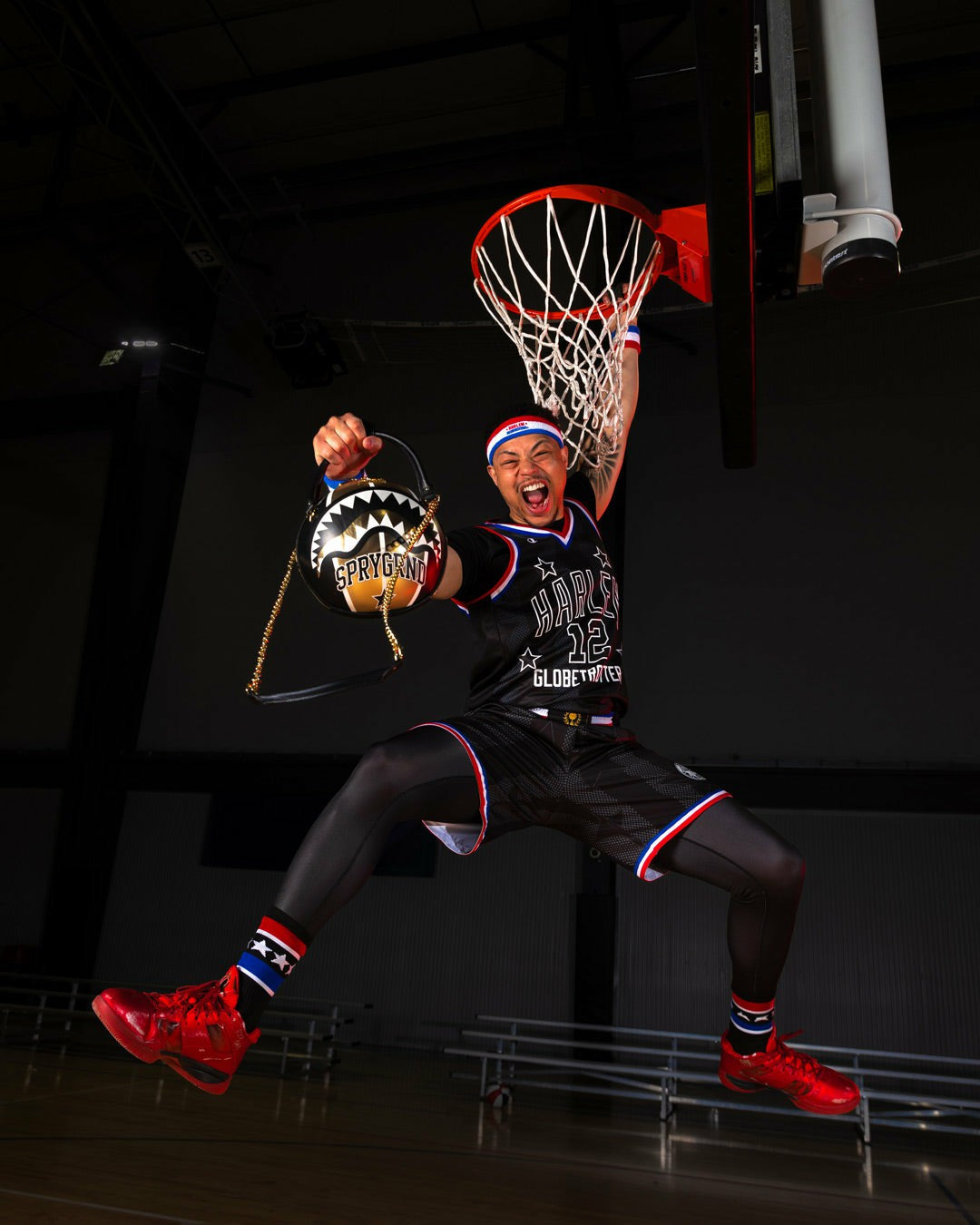 HARLEM GLOBETROTTERS BASKETBALL BAG