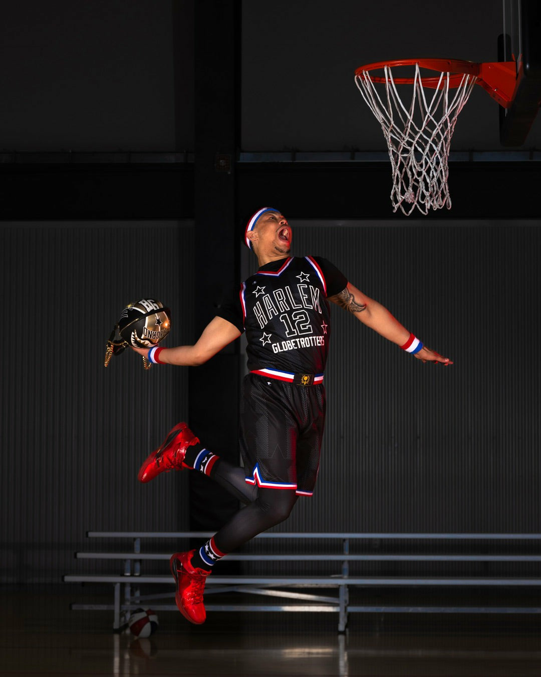 HARLEM GLOBETROTTERS BASKETBALL BAG