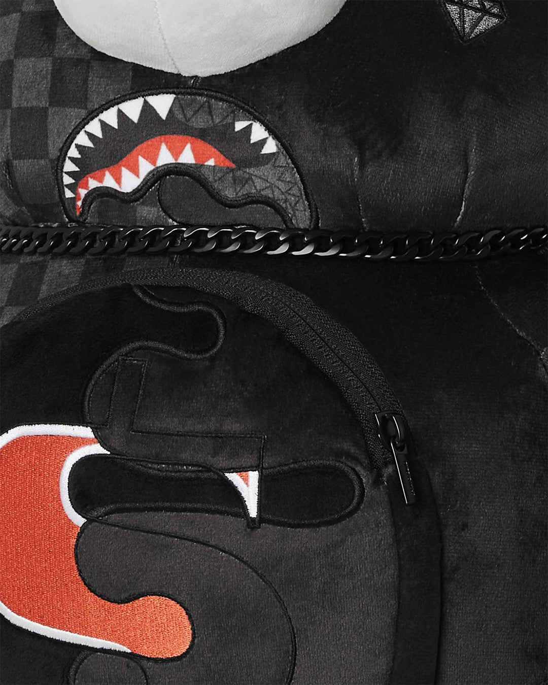 SPEED SHARK SIDE SWIPE MONEYBEAR TEDDY BEAR BACKPACK