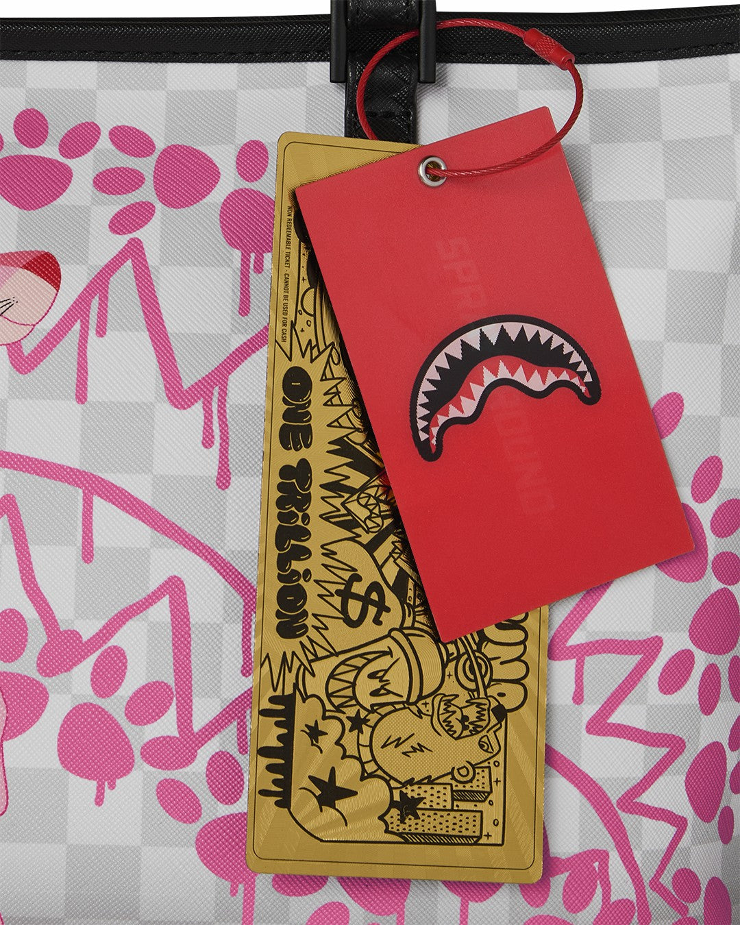 PINK PANTHER PAWPRINTS TOTE