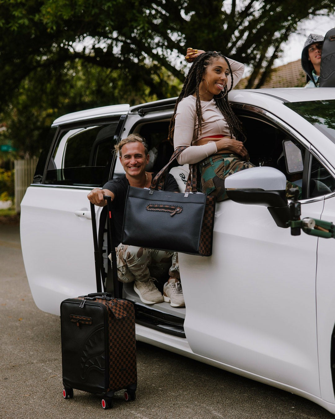 CHECKPOINT ROYALE TORTUGA TOTE