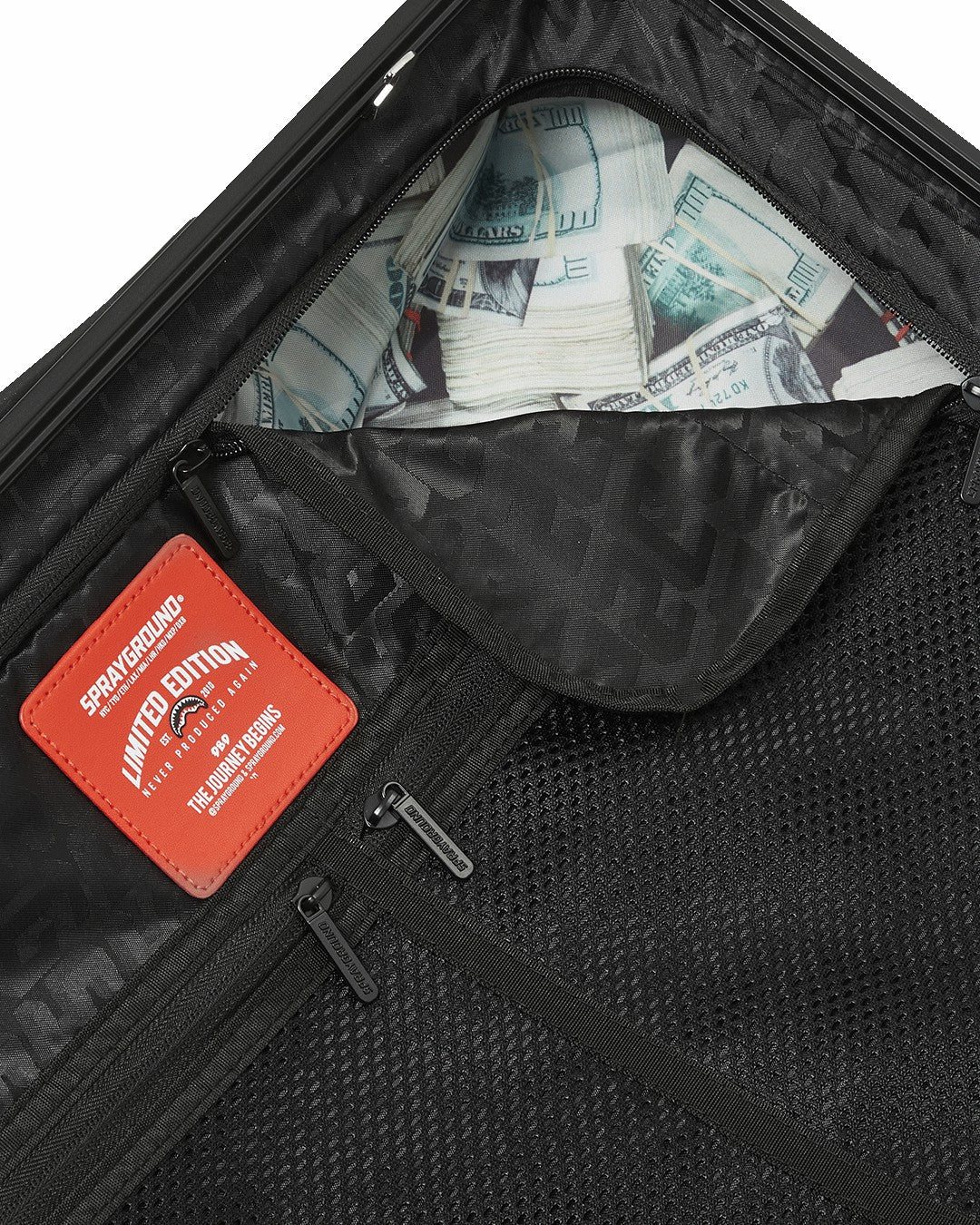 MIDNIGHT MAGIC SHARKS IN PARIS HARD SHELL CARRY-ON LUGGAGE