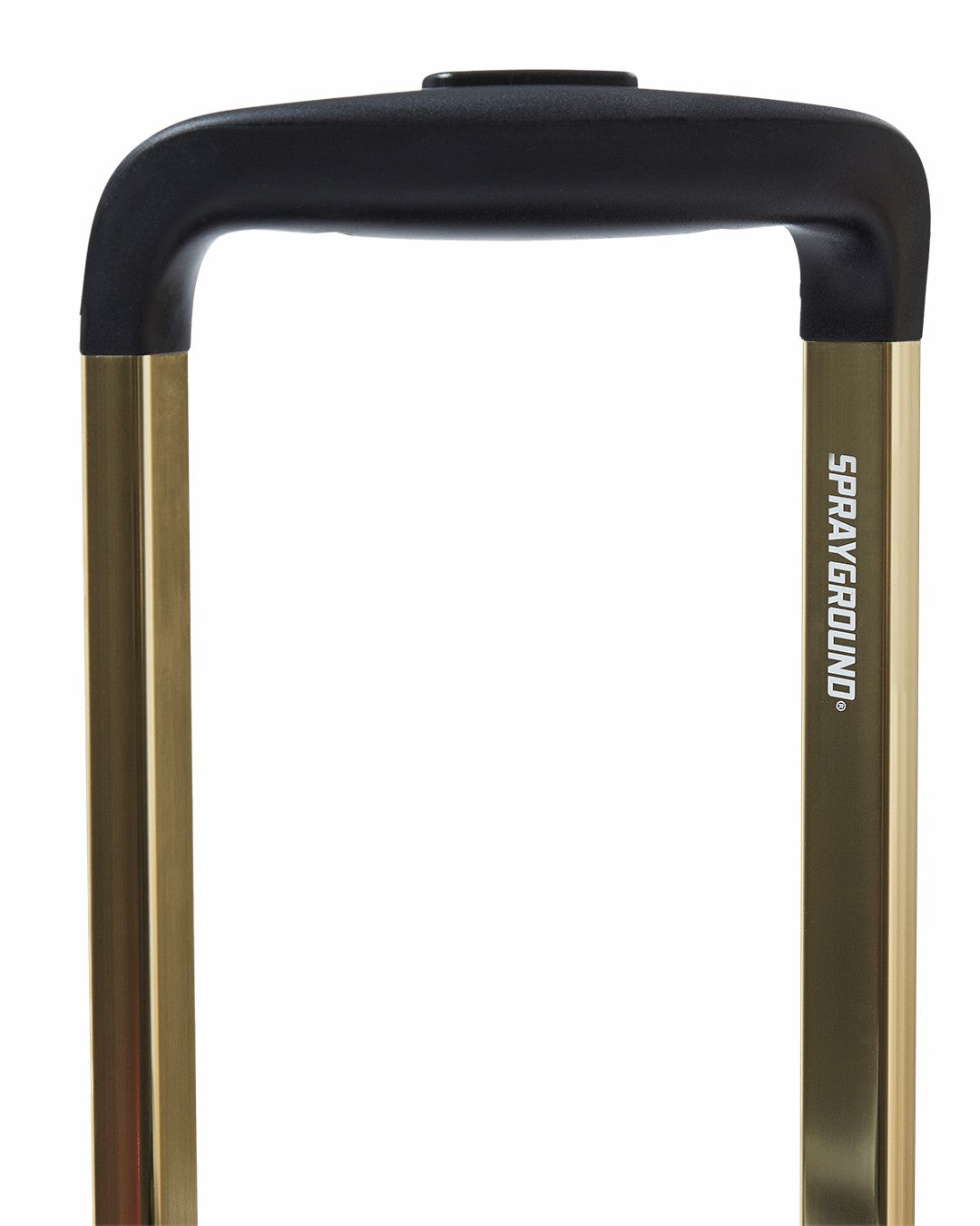 REALITY CHECK SHARKITECTURE CARRY-ON JETBLACK LUGGAGE (GOLD HARDWARE)