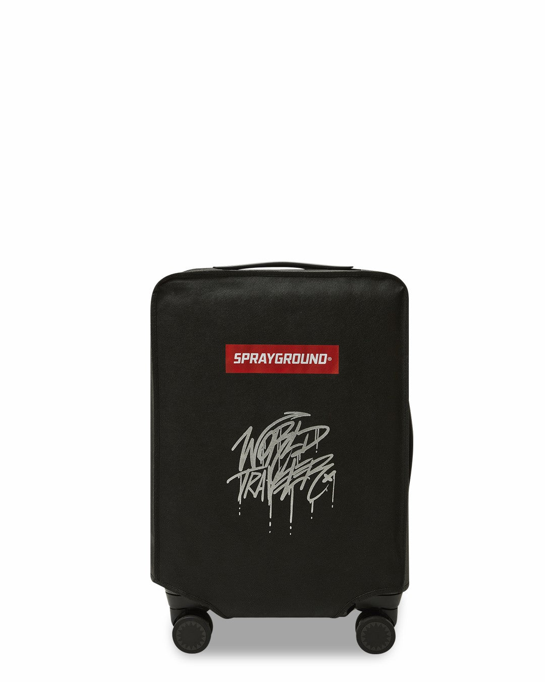 REALITY CHECK SHARKITECTURE CARRY-ON JETBLACK LUGGAGE (GOLD HARDWARE)