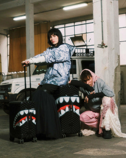 SHARKS IN PARIS HYPER PUFF FULL-SIZE LUGGAGE