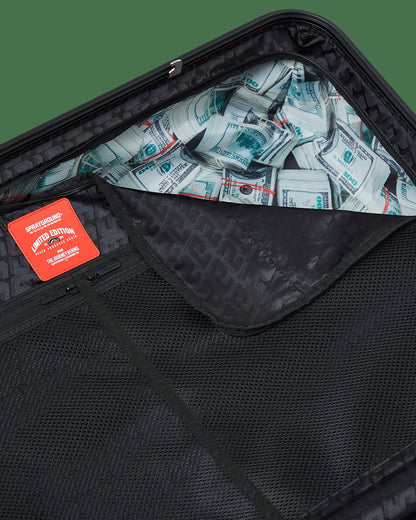 REALITY CHECK SHARKITECTURE FULL-SIZE JETBLACK LUGGAGE (GOLD HARDWARE)