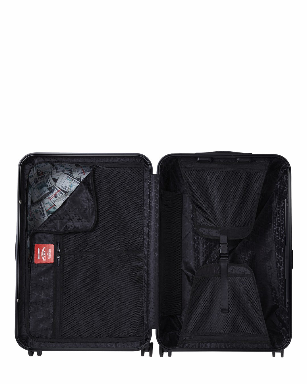 REALITY CHECK SHARKITECTURE FULL-SIZE JETBLACK LUGGAGE (GUNMETAL HARDW