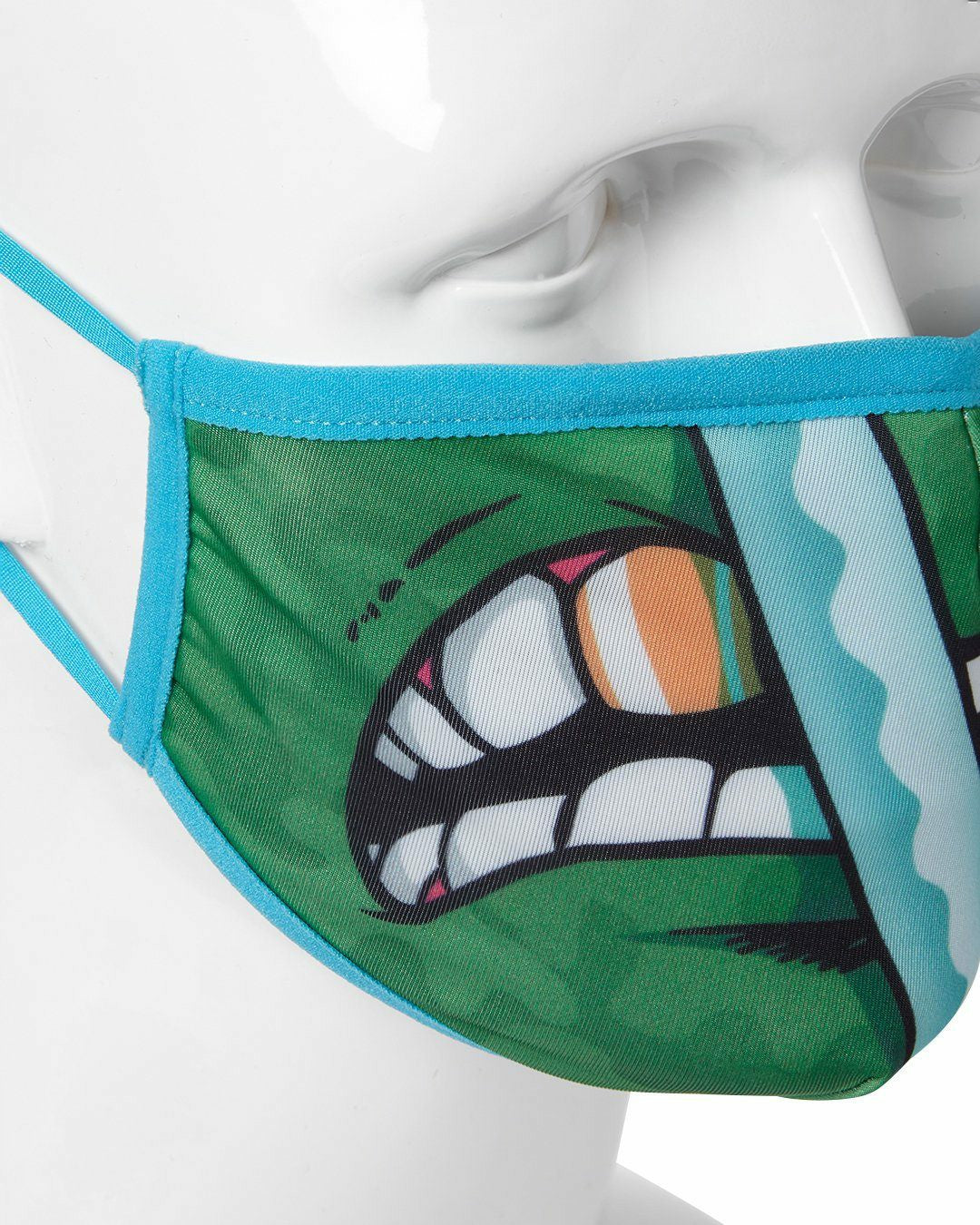 ADULT TMNT: LEONARDO SHARK FORM FITTING FACE-COVERING