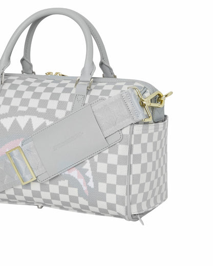 KNIT SHARKS IN PARIS IN CREAM MINI DUFFLE