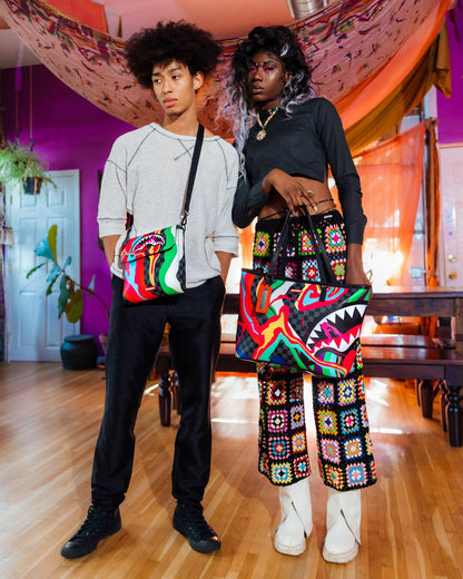 TRIPPY TAFFY LARGE SLING CROSSBODY