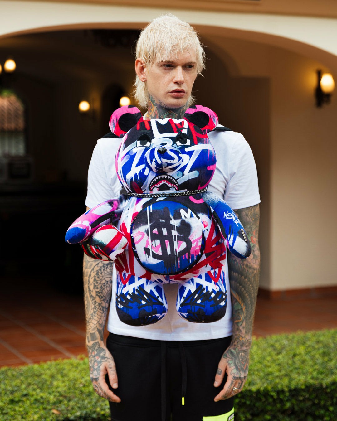 SHARK ATELIER MONEYBEAR TEDDYBEAR BACKPACK