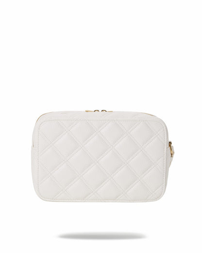 RIVIERA LE BLANC GOLD CHAIN SHARK TOILETRY BAG