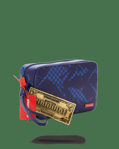 SHARK CHECK (BLUE) TOILETRY