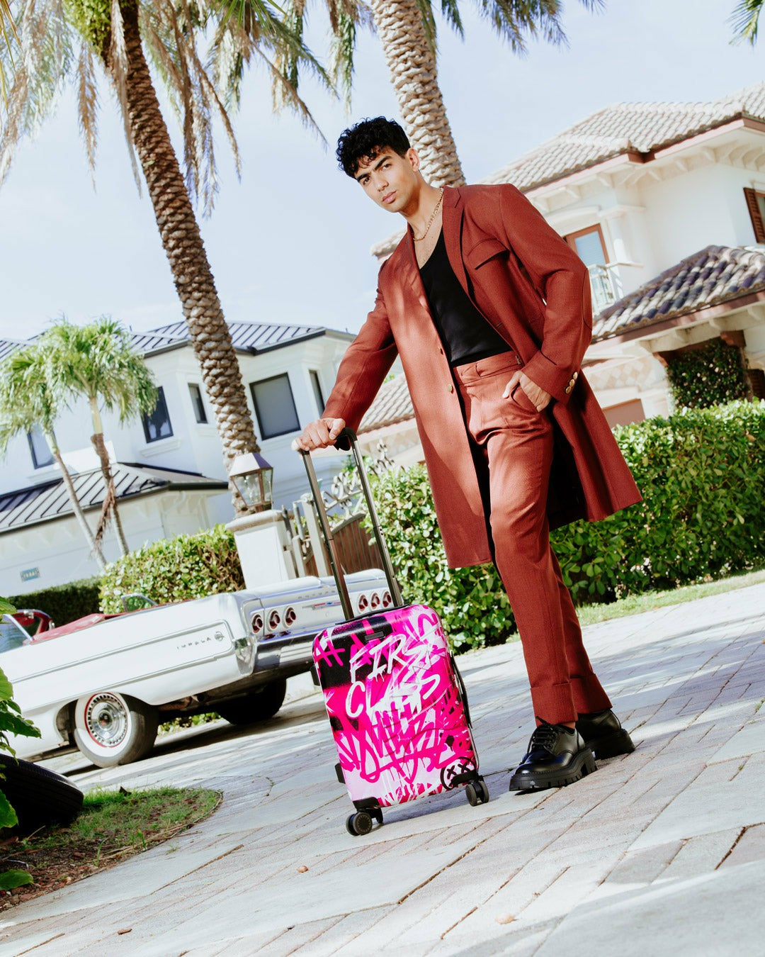 AFTERGLOW SKYGLOW SHARKNAUTICS HARDSHELL CARRY-ON LUGGAGE