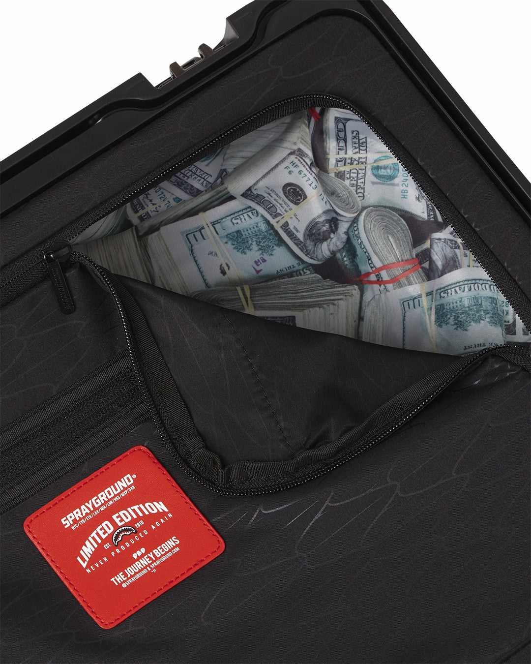SHARKS IN PARIS THE RIZZ SHARKNAUTICS HARDSHELL CARRY-ON LUGGAGE