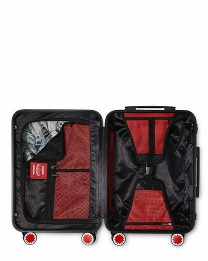 DREAMY TECHNICOLOR SHARKNAUTICS HARDSHELL CARRY-ON LUGGAGE