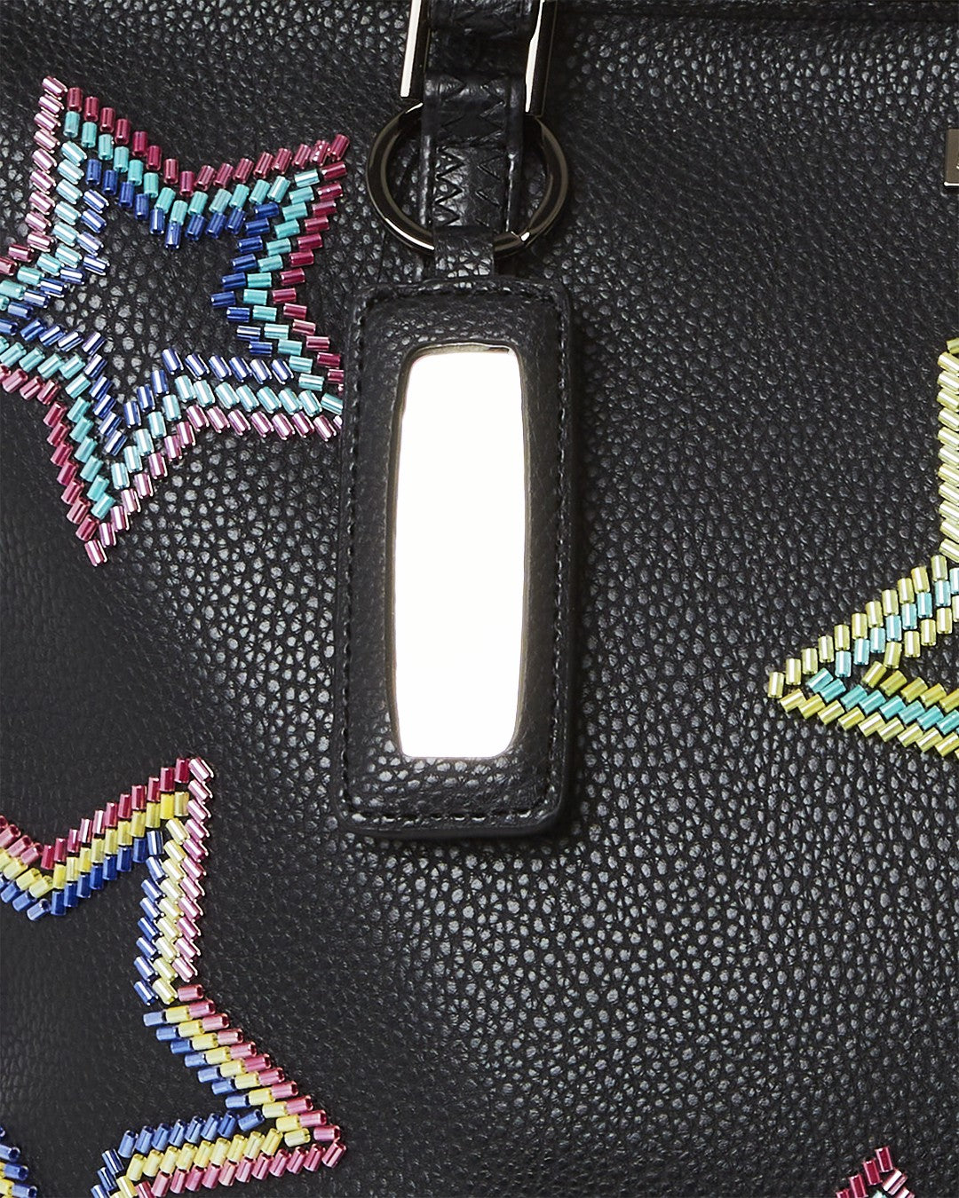 STAR RACER A.I.7 SANDFLOWER COLLAB BEADED TOTE