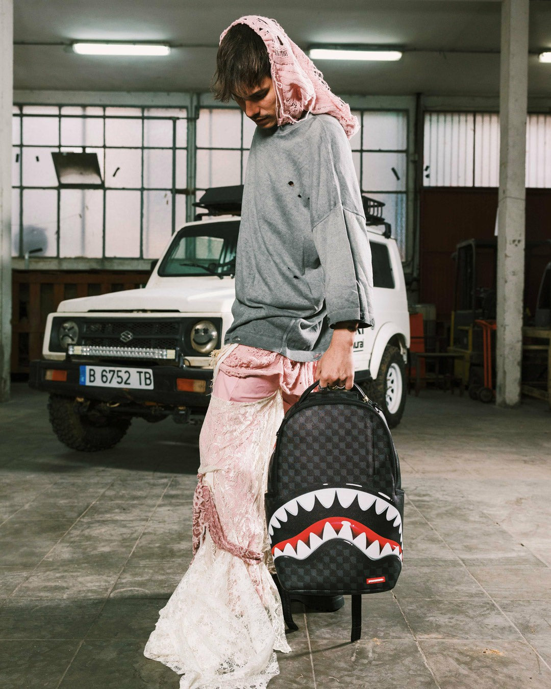 SHARKS IN PARIS HYPER PUFF BACKPACK