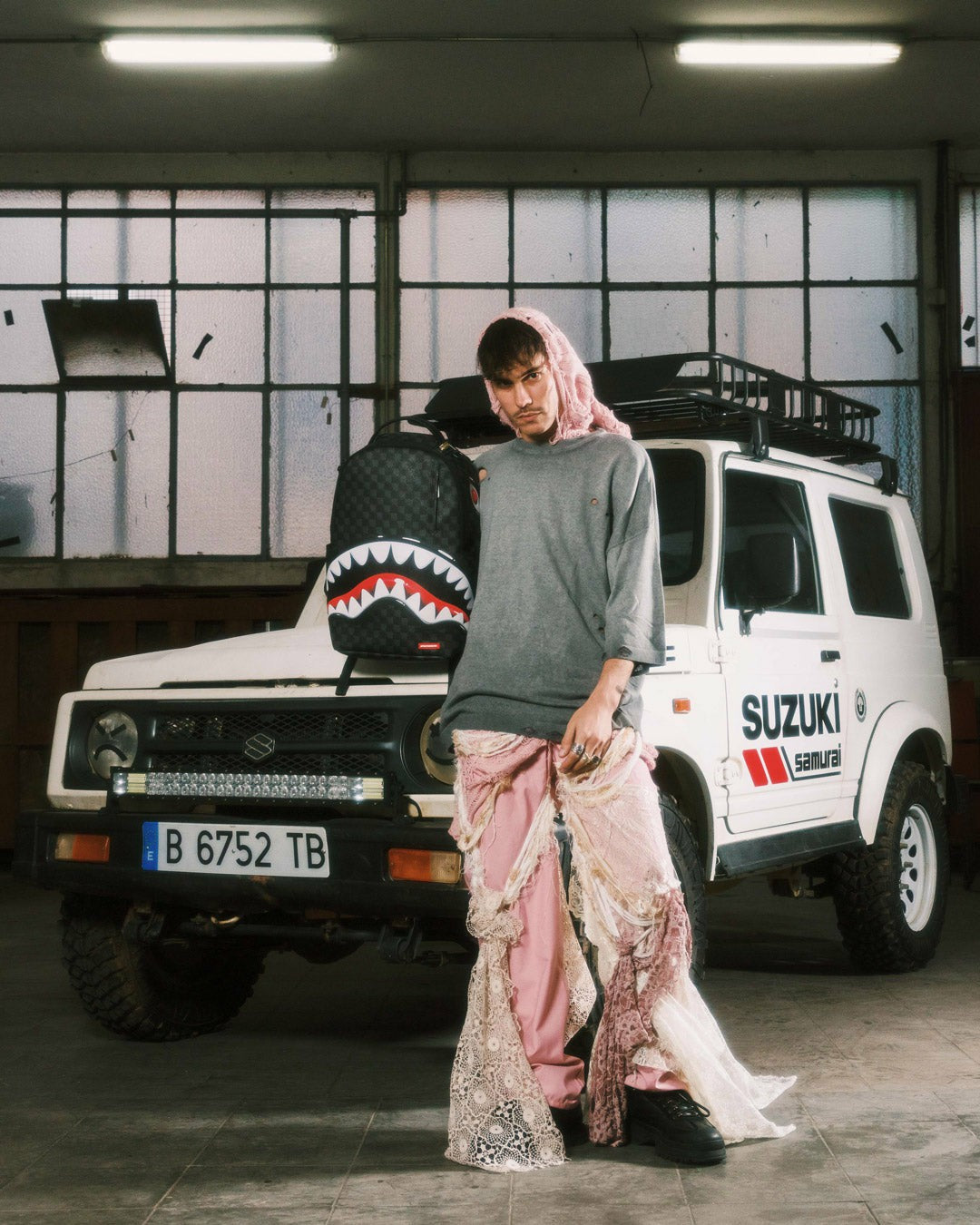 SHARKS IN PARIS HYPER PUFF BACKPACK