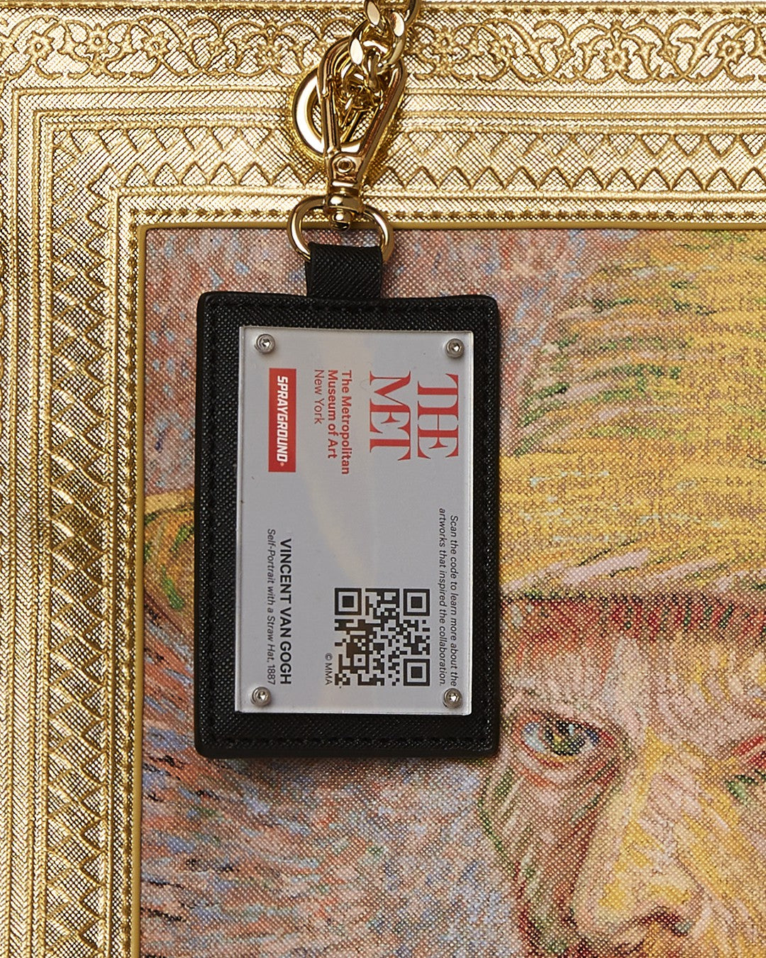 THE MET VAN GOGH FRAMED SELF-PORTRAIT TOTE
