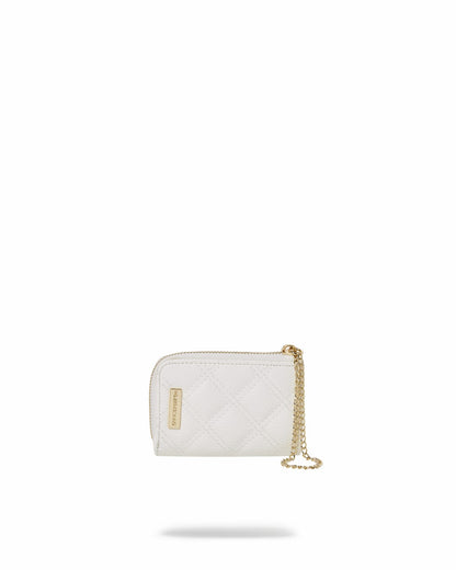 RIVIERA LE BLANC GOLD CHAIN SHARK WALLET