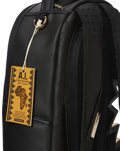 A.i.3 SHARK BITE BLACK GOLD BACKPACK (DLXV)