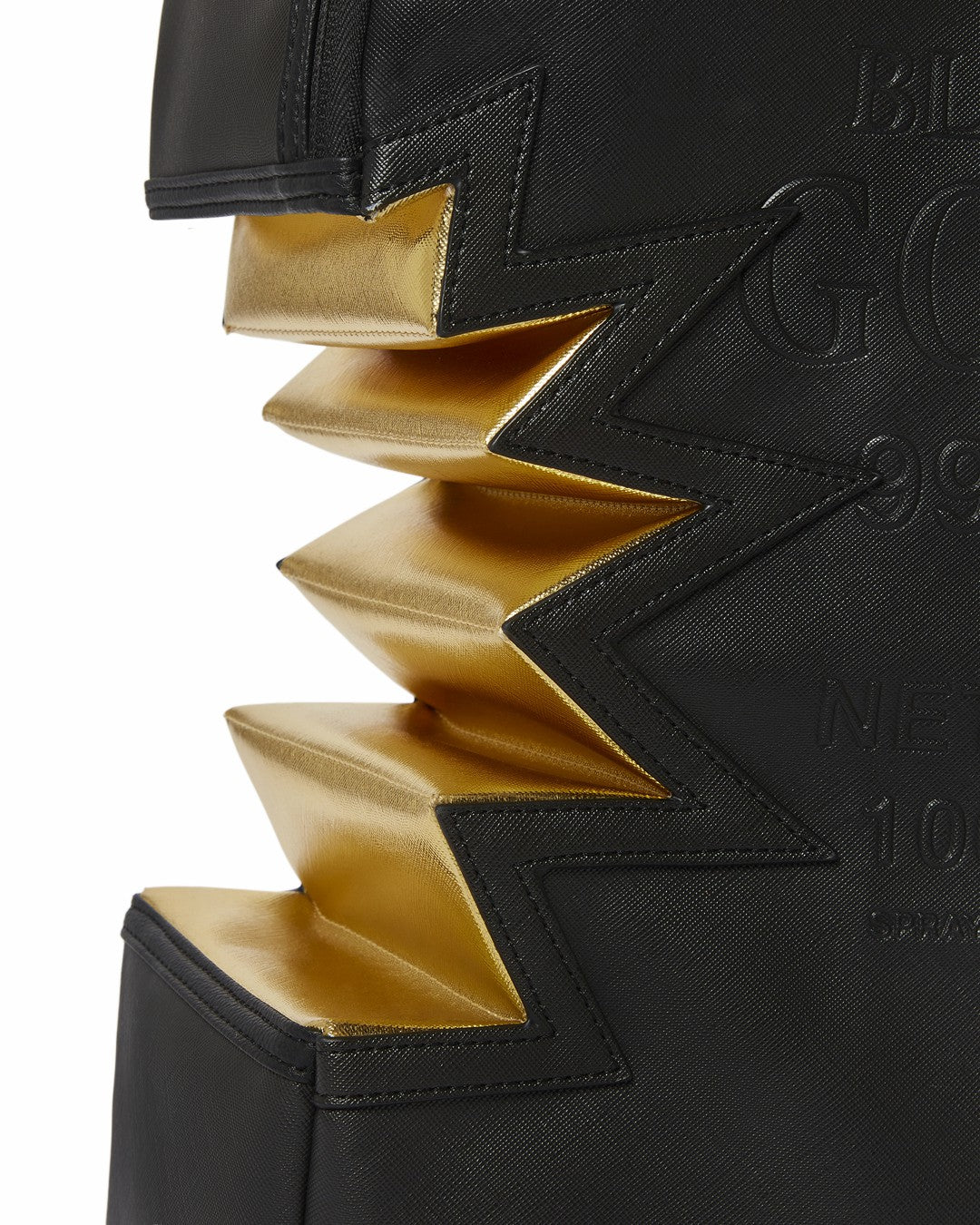 A.i.3 SHARK BITE BLACK GOLD BACKPACK (DLXV)