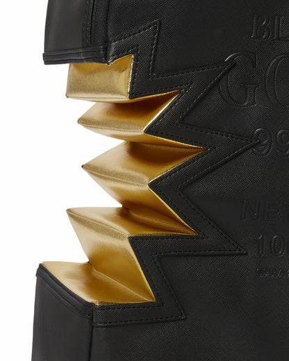 A.i.3 SHARK BITE BLACK GOLD BACKPACK (DLXV)
