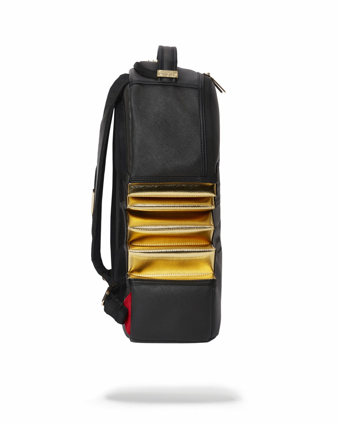 A.i.3 SHARK BITE BLACK GOLD BACKPACK (DLXV)