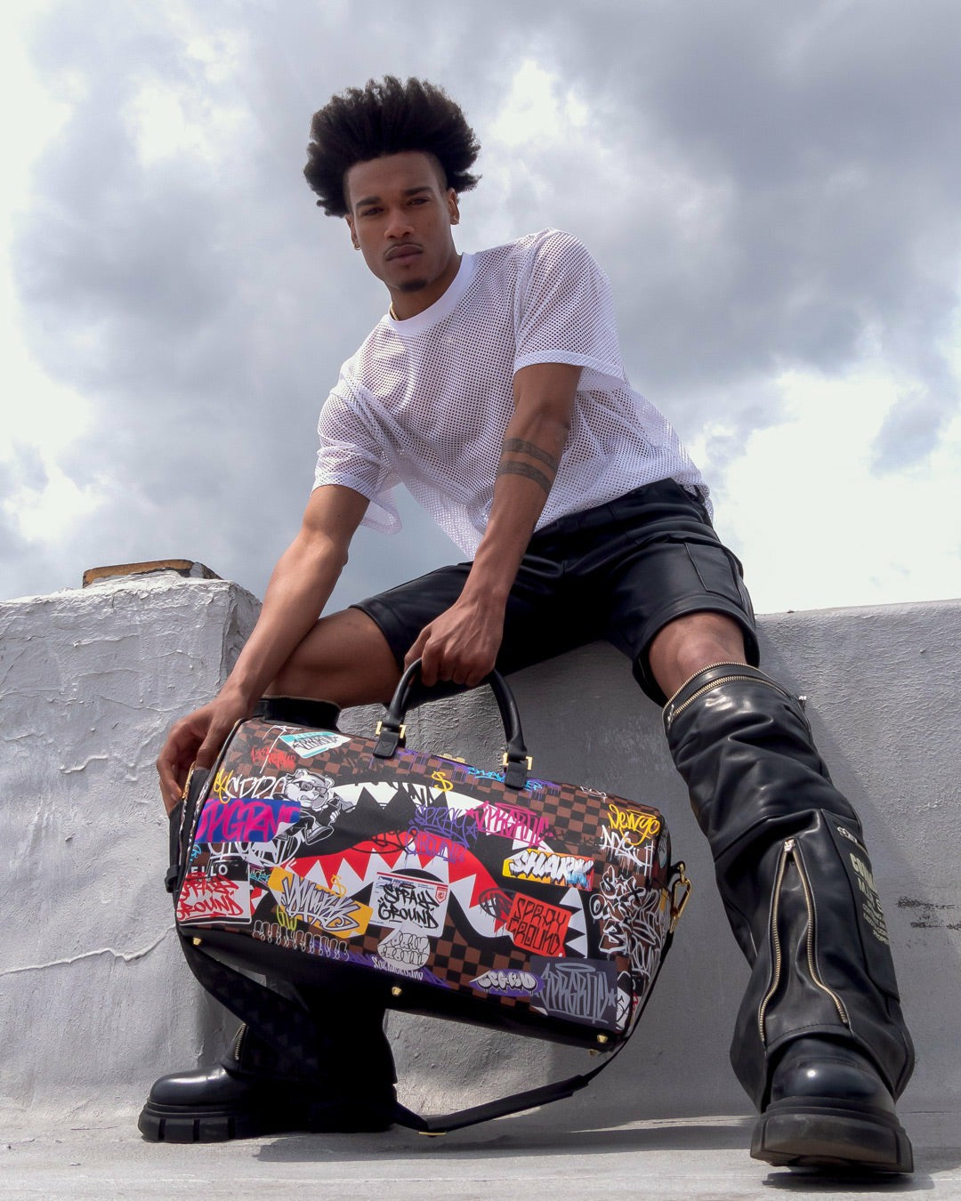 SHARKS IN PARIS THE RIZZ DUFFLE