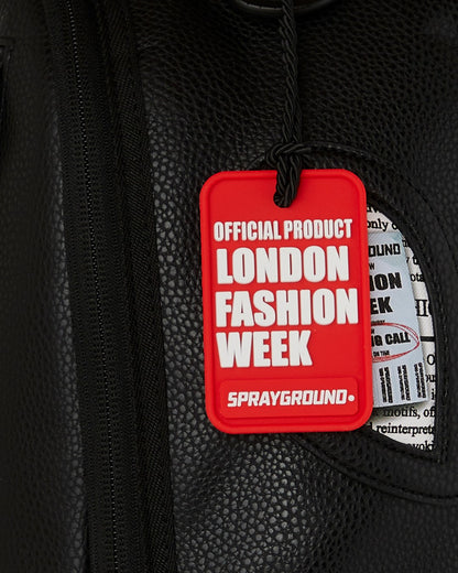 LONDON FASHION WEEK MOODBOARD MONTAGE BACKPACK