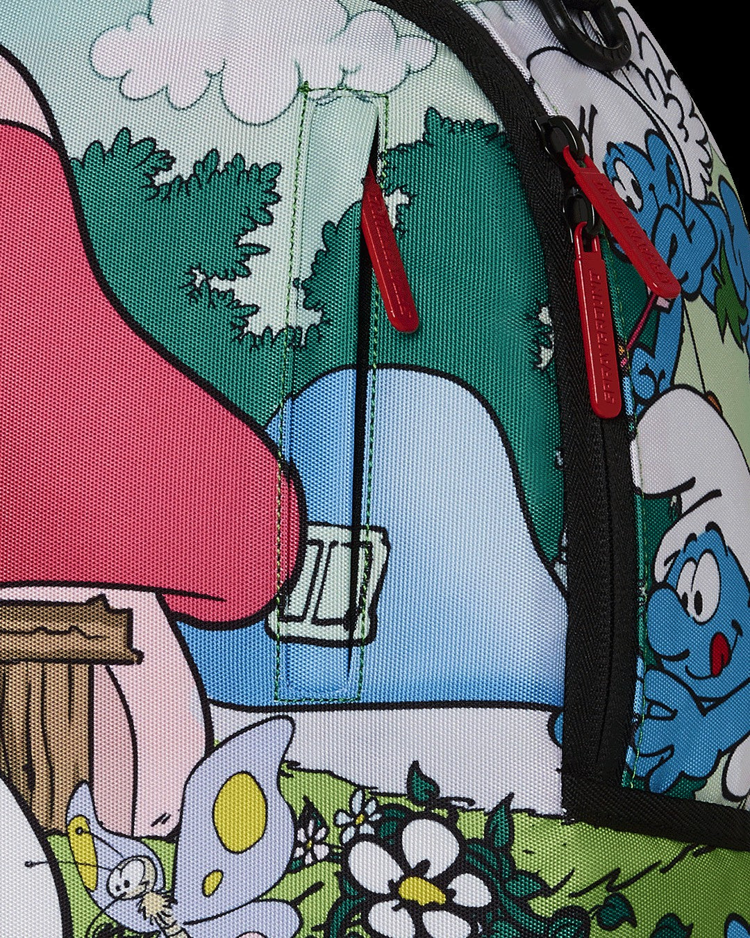 SMURFS IN THE GARDEN BACKPACK