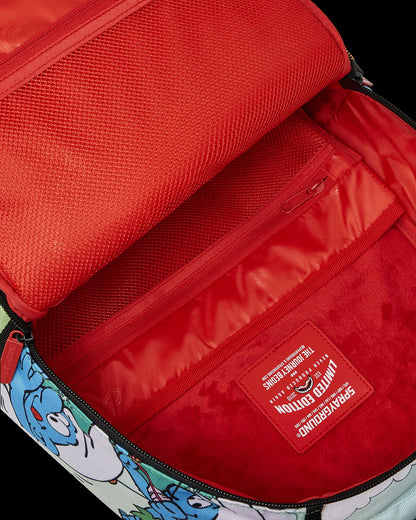 SMURFS IN THE GARDEN BACKPACK