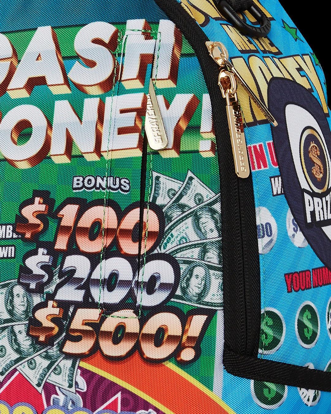 BIG MONEY BIG MONEY BACKPACK (COMES WITH SCRATCH OFF PLAYING CARD)