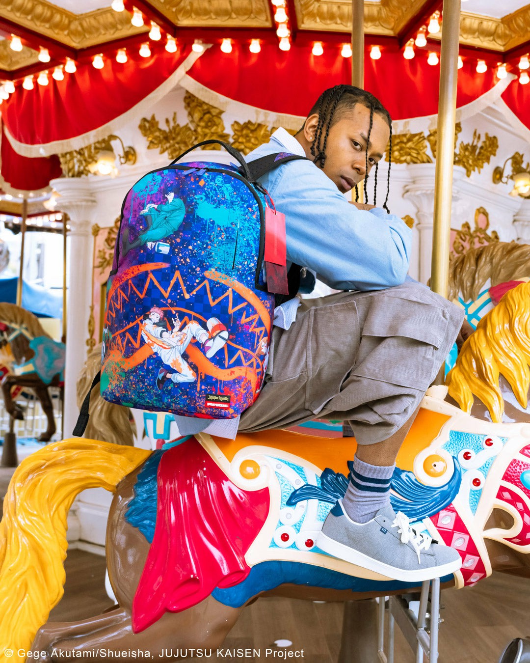 JUJUTSU KAISEN PAINTERS JUMP BACKPACK