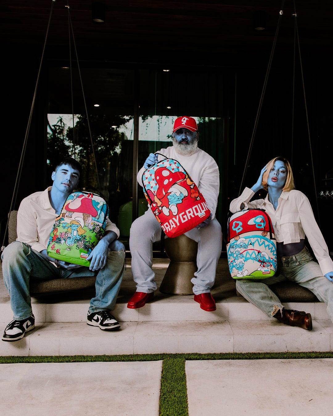 SMURFS ART PARTY BACKPACK