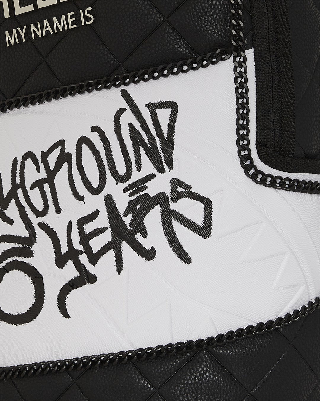 HELLO MY NAME IS 15 YEARS QUILTED BACKPACK (SUPER RARE)