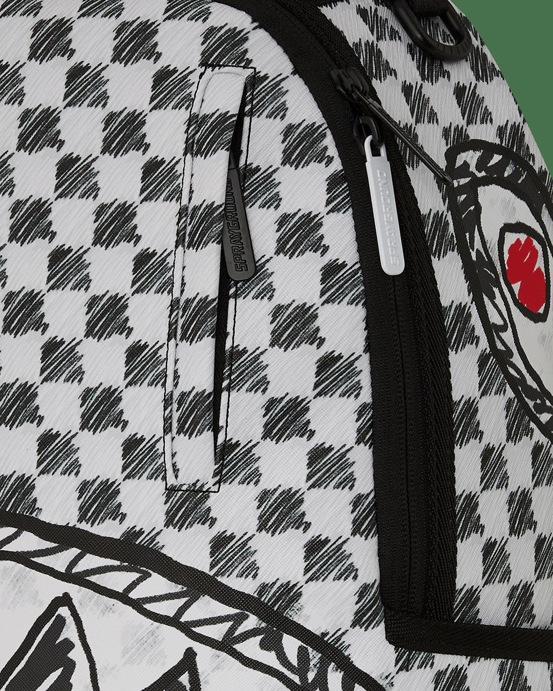 SCRIBBLE DRIBBLE CHECK BACKPACK