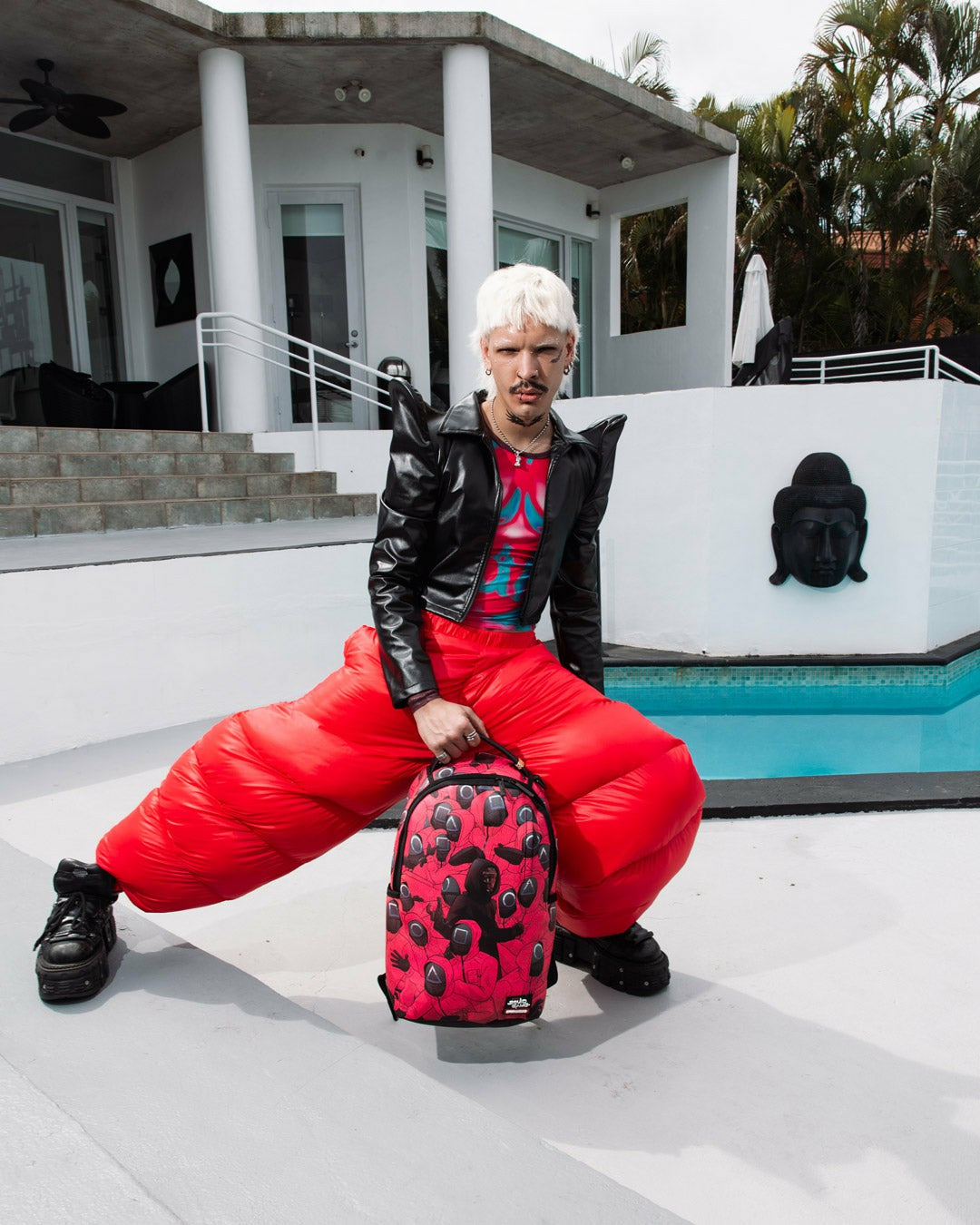 SQUID GAME COLLAB FRONT MAN CREW BACKPACK