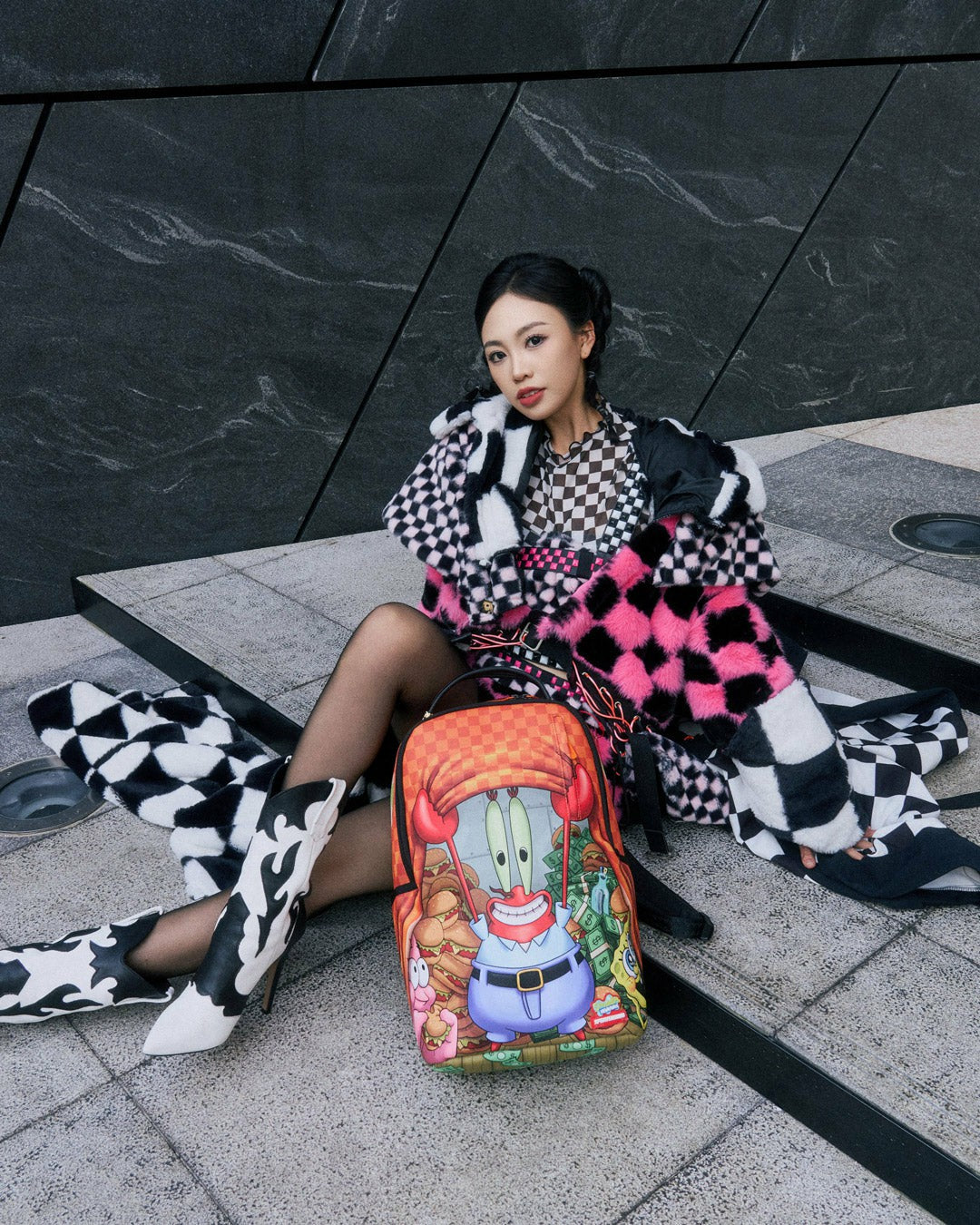 SPONGEBOB STACK UP KRABS BACKPACK