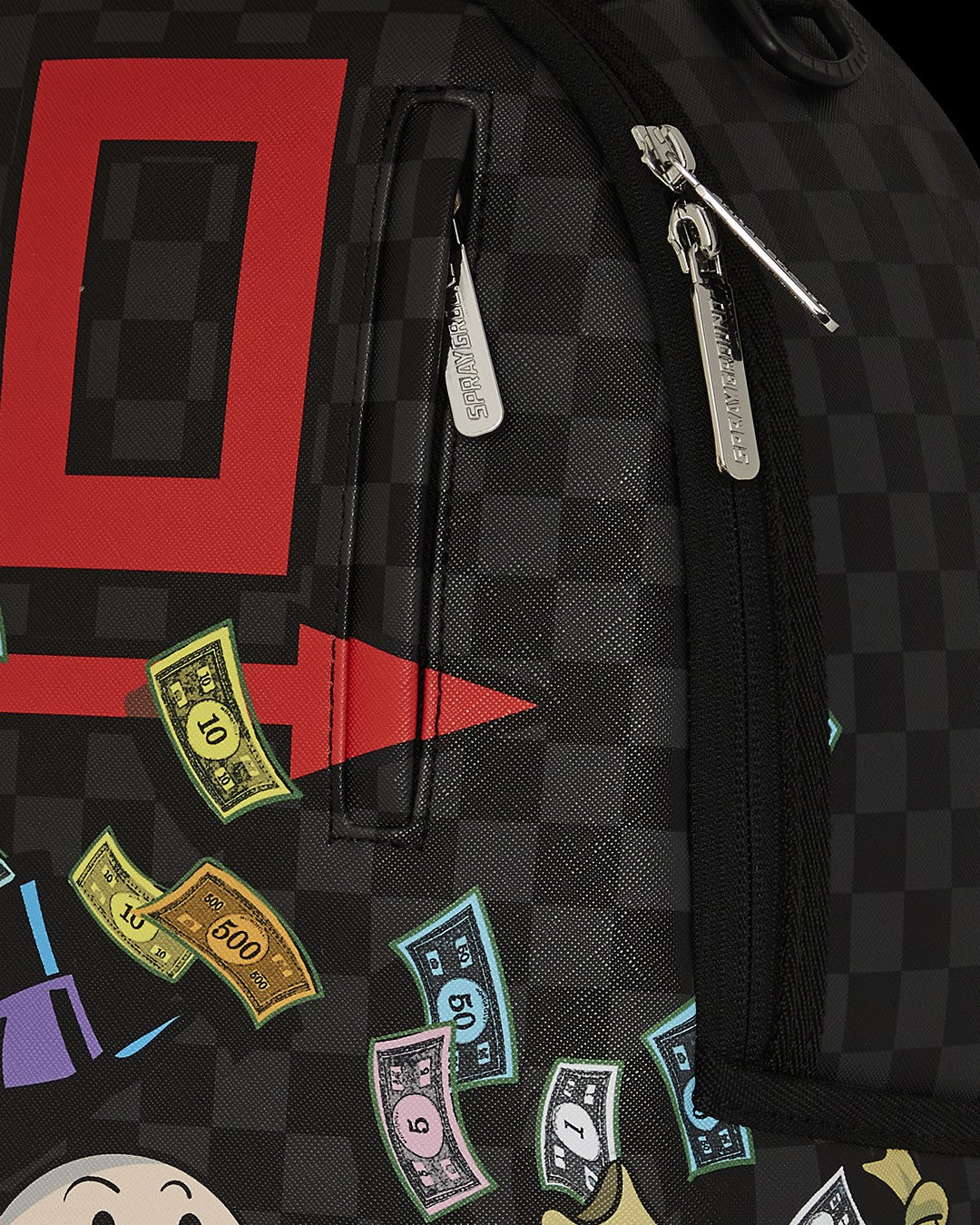 MONOPOLY WHEEL BARREL BACKPACK