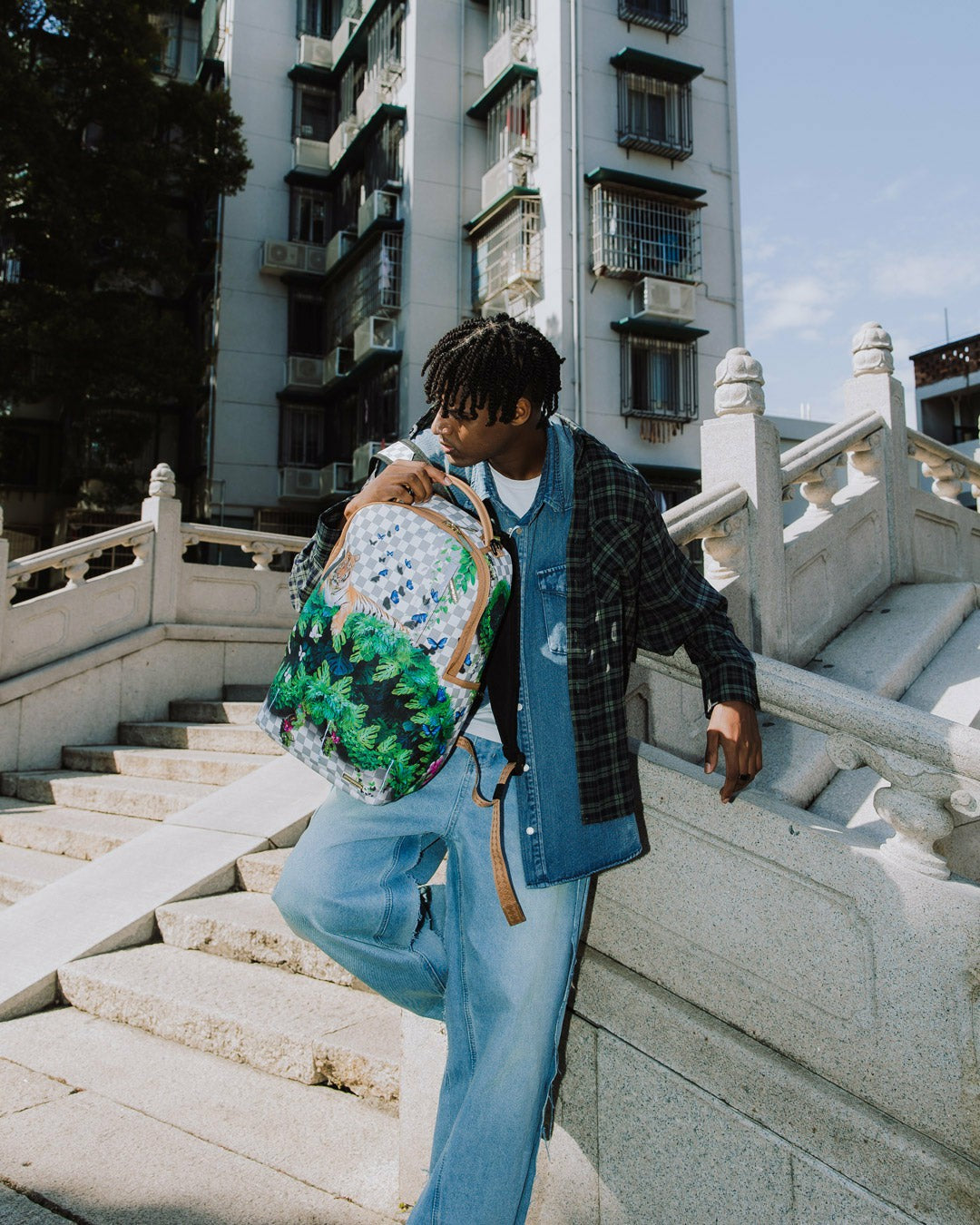 SECRET GARDEN SHARK BACKPACK