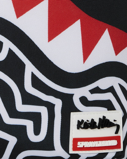 KEITH HARING SKATER SHARK DLXSR BACKPACK