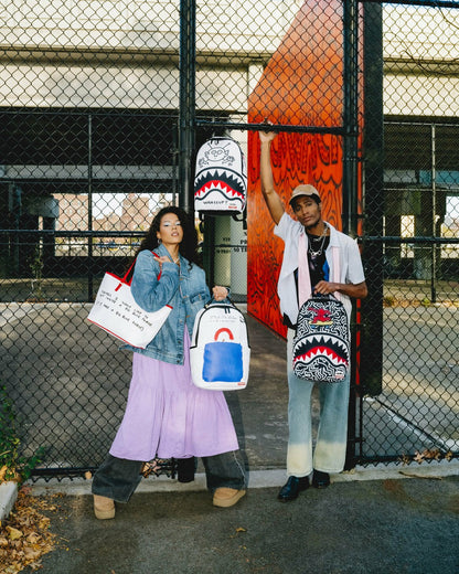 KEITH HARING WHASSUP ALIEN DLX BACKPACK